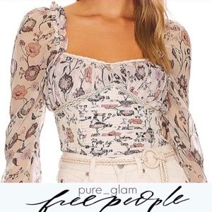 NWT FREE PEOPLE bodysuit XS